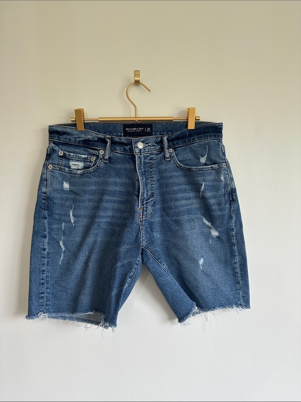 Abercrombie & Fitch Men’s Shorts Relaxed Fit Stretch SIZE 32